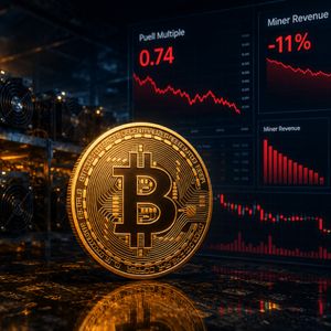 Bitcoin Puell Multiple Falls To 0.74 As Miner Revenue Slides