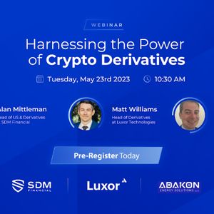 SDM Financial to Present Informative Webinar on Digital Asset Derivatives for Miners, Funds, and HNWIs