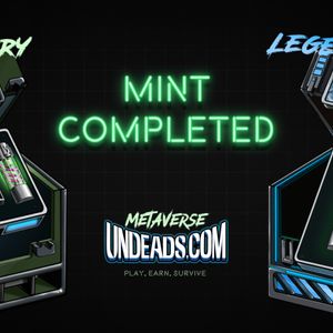 Undeads Metaverse Completes Mint and Generates $1 Million in Sales