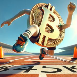 Bitcoin Soars Above $45K, Reaching 4-Week High Post Spot ETF Launch