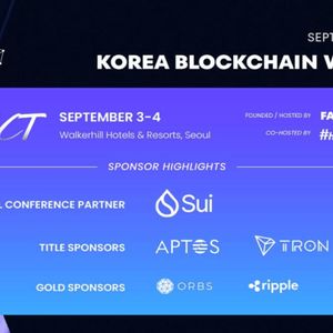 Korea Blockchain Week Names Sui the Official Conference Partner, Announces New Headline Speakers
