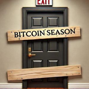Bitcoin Continues to Dominate as Altcoin Season Index Score Plummets
