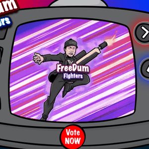 PolitiFi Tokens Soar Amid Trump Victory as FreeDum Fighters ICO Nears $450K Milestone