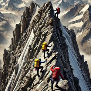 Below Summit Levels: Altcoins Dream of Peaks as Bitcoin Stays Close to Glory