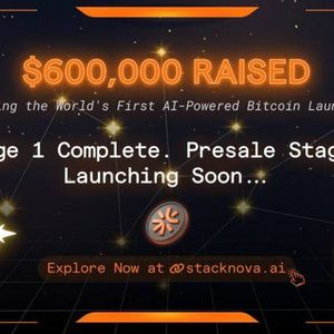 Stacknova.ai Raises $600,000 to Build the World’s First AI-Powered Bitcoin Launchpad