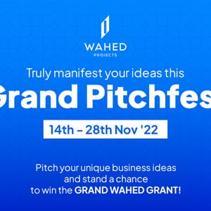 The Grand WAHED PitchFest – Pitch Your Idea and Win 25,000 USDT