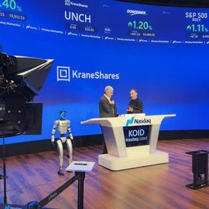 For the First Time Ever, a Humanoid Robot Rings the Nasdaq Opening Bell