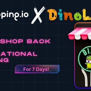 Shopping․io Integrates DINO LFG Enabling $DINO for E-Commerce Shopping