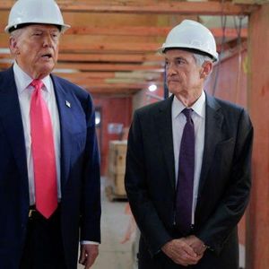 Trump Visits the Federal Reserve Headquarters