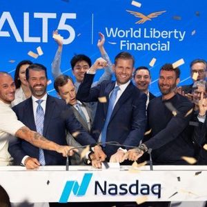 Eric Trump and Alt5 Sigma Team Ring Nasdaq Opening Bell