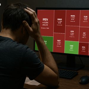 Bitcoin Mining Stocks Plunge as $1.65 Trillion Is Wiped From US Equities