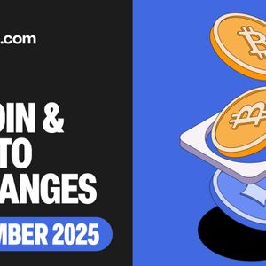 Top 15 Crypto Exchanges in Late 2025 – November Update & Preview of 2026