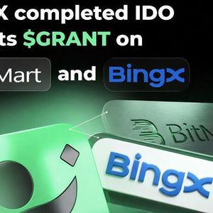 $GRANT Is Live: GrantiX Lists on BitMart and BingX After Successful IDOs