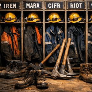 Bitcoin Mining Stocks End Friday Strong as a Choppy Year-End Awaits