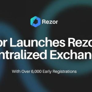 Rezor Launches RezorEx Centralized Exchange With Over 6,000 Early Registrations