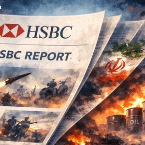 HSBC Says Lasting Iran Conflict Would Boost Oil, Gold, USD and Hurt Equities
