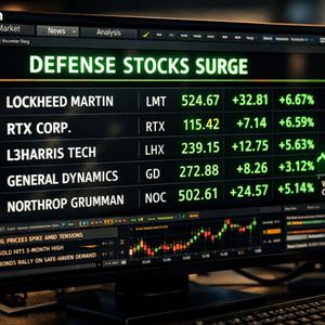 Wall Street Dumps Tech, Rotates Hard into War Economy Names; Defense Shares Rip