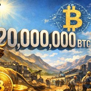 Bitcoin Supply Hits 20 Million BTC After 6,267 Days, Final Coins Stretch Across 114 Years