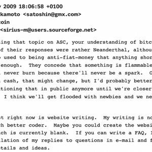 25 Lesser-Known Facts About Satoshi Nakamoto Drawn From Emails, Code, and Metadata