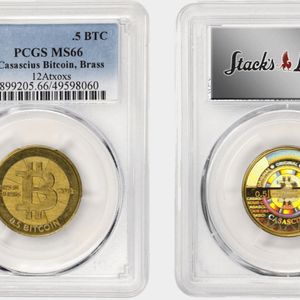 Stack’s Bowers Auctions Funded 0.5 Bitcoin Casascius Token From America’s 237th Birthday