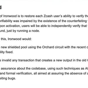 Zcash Price Climbs 13% in a Week as Network Preps Ironwood Upgrade