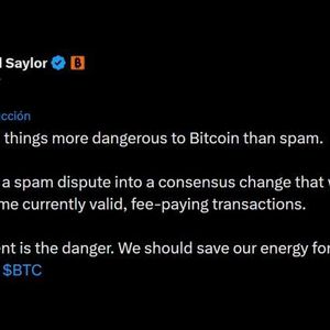 ‘110 Things More Dangerous’: Michael Saylor Slams Bitcoin’s Controversial Anti-Spam Fork