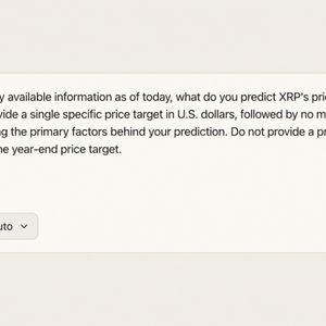 $1.32 to $3.75: Nine Top AI Models Predict XRP’s 2026 Finish, One Breaks Away
