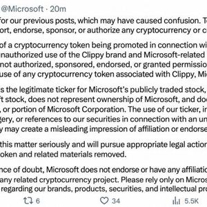 Microsoft’s X Account Hijacked to Promote Clippy Meme Coin