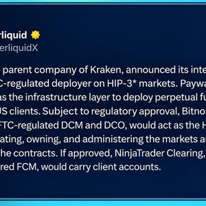 Kraken Parent Payward Eyes First CFTC-Regulated Hyperliquid Futures Market
