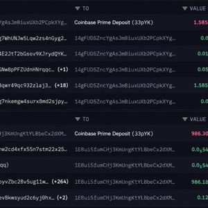 With Bitcoin Under $80k, Two Whales Send BTC Worth $206M to Coinbase