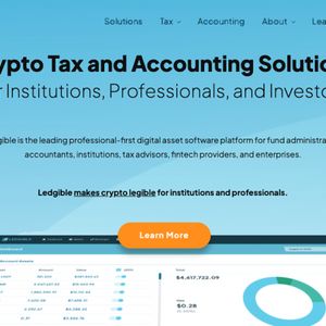 Leading Crypto Tax and Accounting Provider Ledgible Unveils New Design