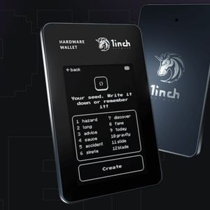 1inch Network Launches Hardware Wallet for Storing Users’ Private Keys in a Secure Offline Setting