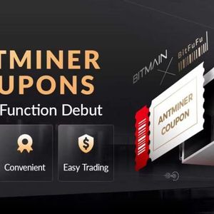 World-Leading Cloud-Mining Service Provider BitFuFu  Launches ANTMINER Coupons Trading Function