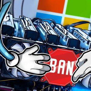 Microsoft bans cryptocurrency mining on cloud services