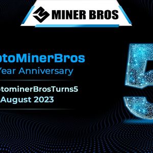 CryptoMinerBros Celebrates 5 Years of Building the Future in the Crypto Mining Community