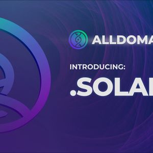 AllDomains Launches .solana TLD, Offering 50% Revenue Sharing with the Solana Community