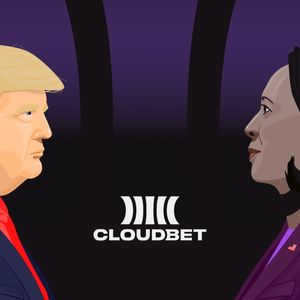 Cloudbet Data Shows Trump Leads in Crypto Betting Markets, Harris Odds Drop Ahead of 2024 U.S. Election