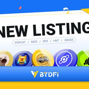 BYDFi New Listing GRASS Token for Spot Trading