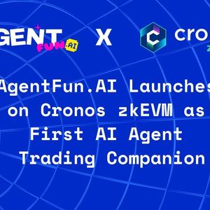 AgentFun.AI Launches on Cronos zkEVM as First AI Agent Trading Companion