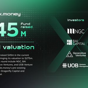 usdx.money Secures $45m New Financing at $275m Valuation