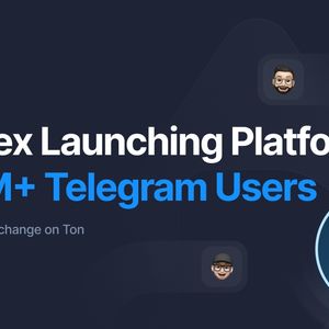 TonDex Launching DEX on the TON Blockchain for over 5 Million Telegram Users