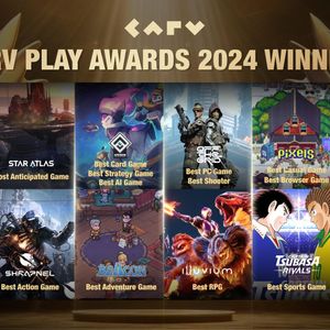 CARV Play Awards 2024 Honors Gaming Excellence Across 16 Categories