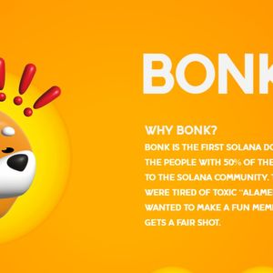 Solana Memecoin $BONK Burns 5 Trillion Tokens as Prices Plunge