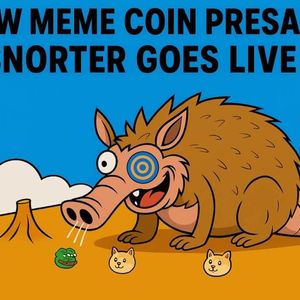 New Meme Coin Presale Promises to Snort Explosive Gains in 2025: Snorter ICO Goes Live