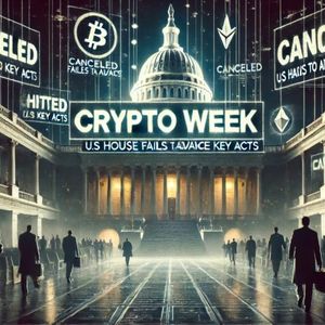 ‘Crypto Week’ Takes A Hit: US House Fails To Advance Key Acts