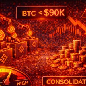 Bitcoin Data Shows Aggressive Sellers In Control As BTC Consolidates Below $90K