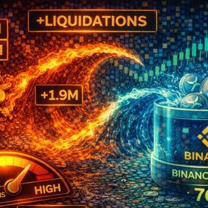 XRP Sees Back-to-Back Liquidation Waves: Binance Absorbs Majority Of Liquidations