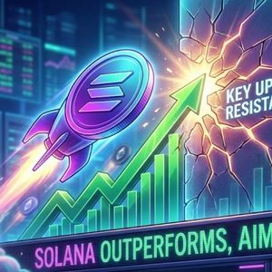 Solana (SOL) Accelerates Higher, All Eyes on a Key Upside Level