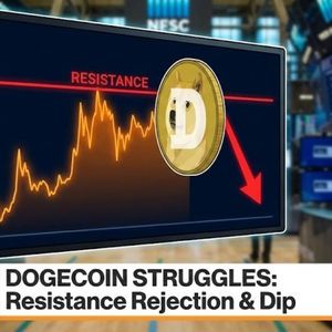 Dogecoin (DOGE) Meets Resistance and Hesitates, Market Tone Changes