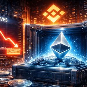 Ethereum Supply Tightens On Binance As Reserves Hit Lowest Level Since 2016